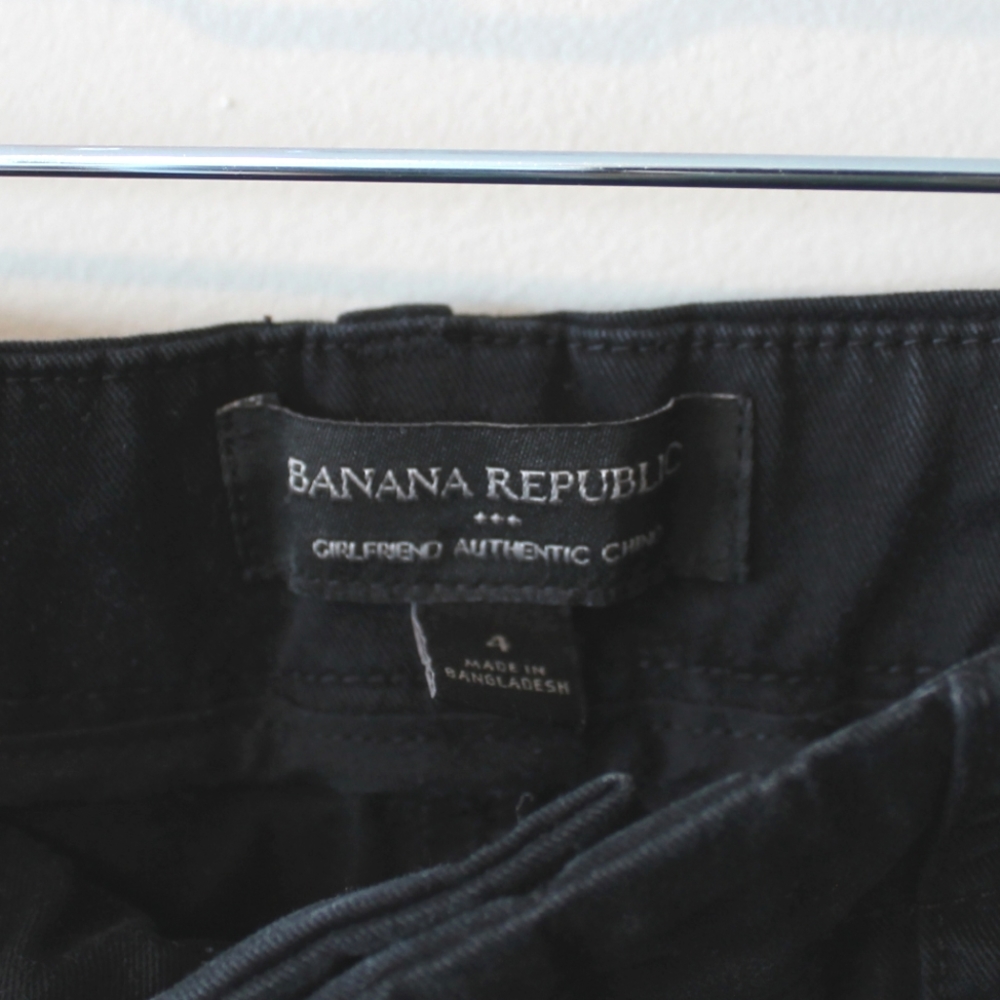Banana Republic High Waisted Girlfriend Authentic Chino Ankle Pants - Picture 5 of 8